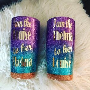 Glitter tumblers I make